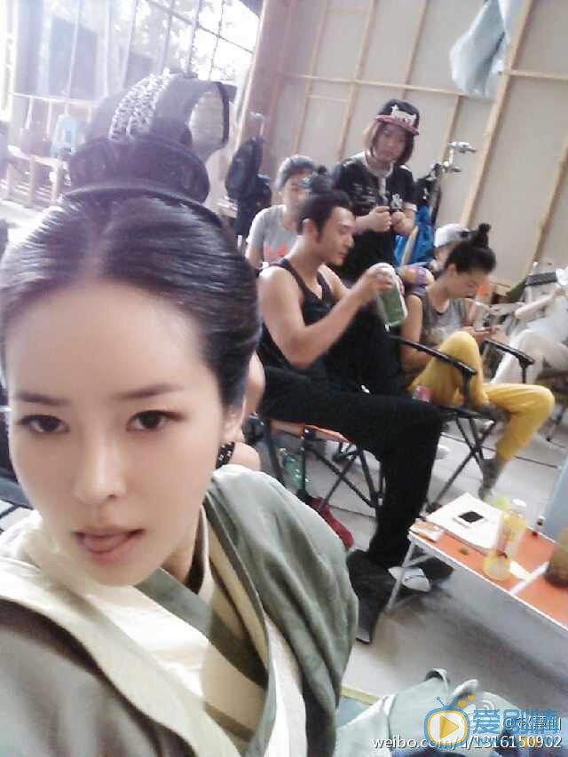 赵慧仙片场照 赵慧仙高清写真_赵慧仙高清剧照