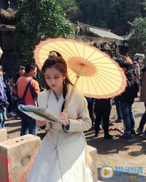 张慧雯片场照 张慧雯高清写真_张慧雯高清剧照