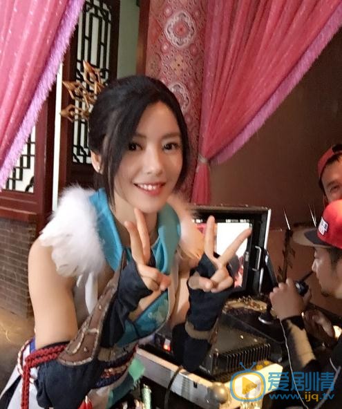 蔡文静片场照 蔡文静高清写真_蔡文静高清剧照