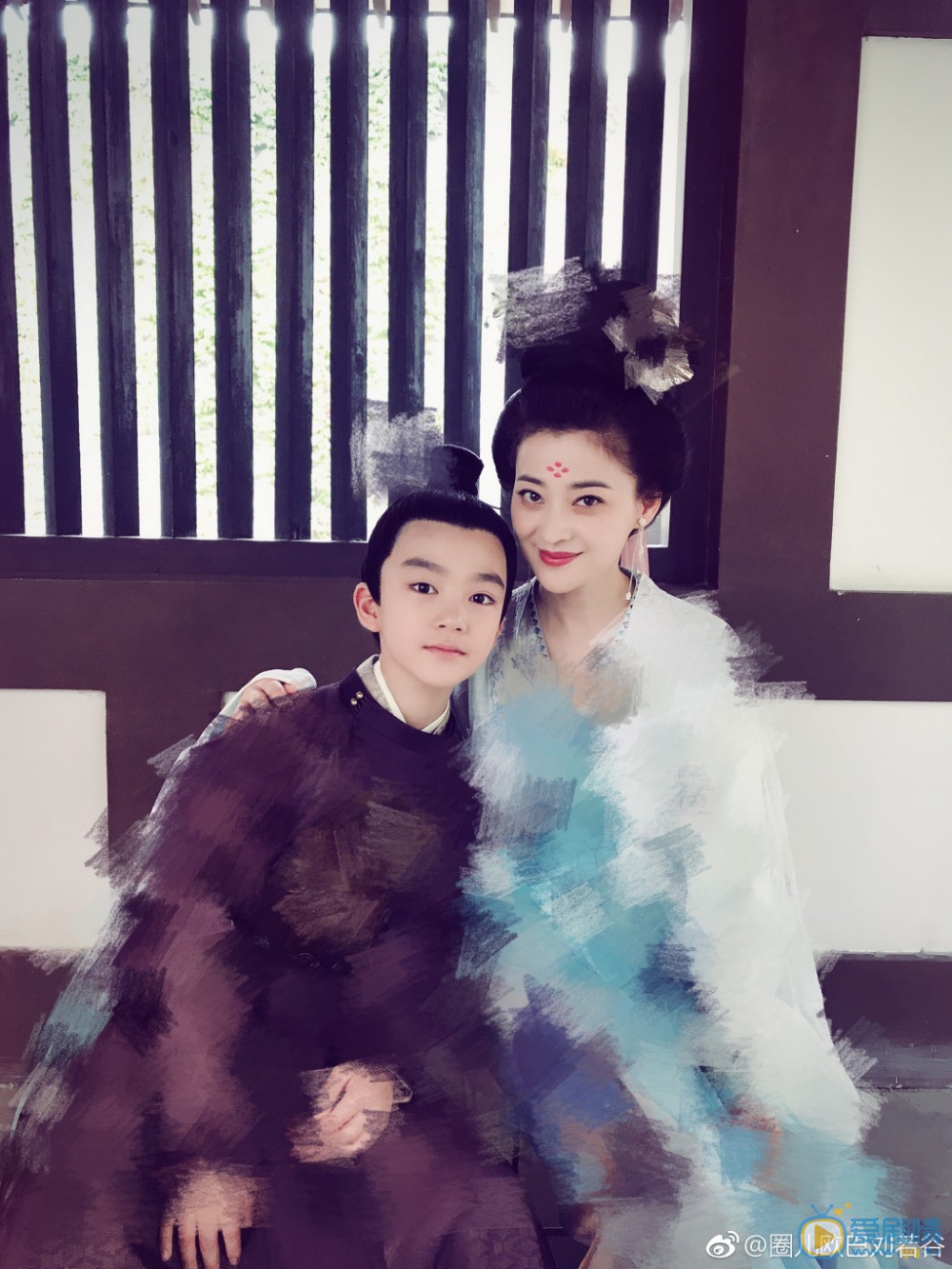 刘若谷片场照 刘若谷高清写真_刘若谷高清剧照
