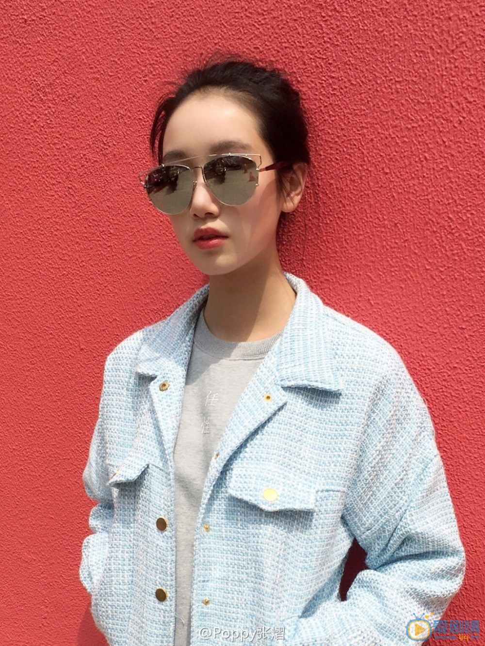 张熠时尚街拍 张熠高清写真_张熠高清剧照