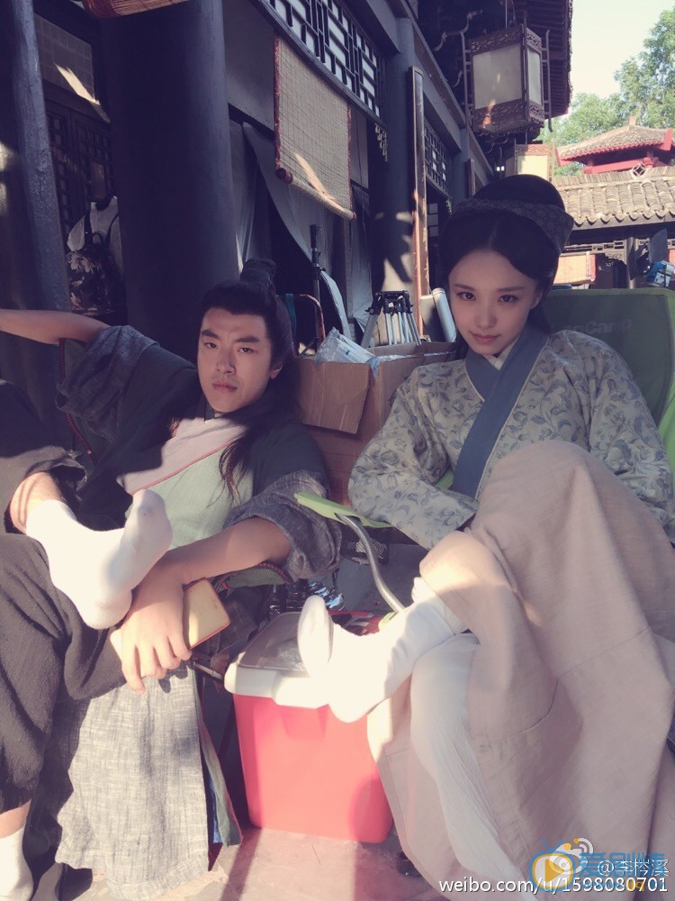 李梣溪片场照 李梣溪高清写真_李梣溪高清剧照