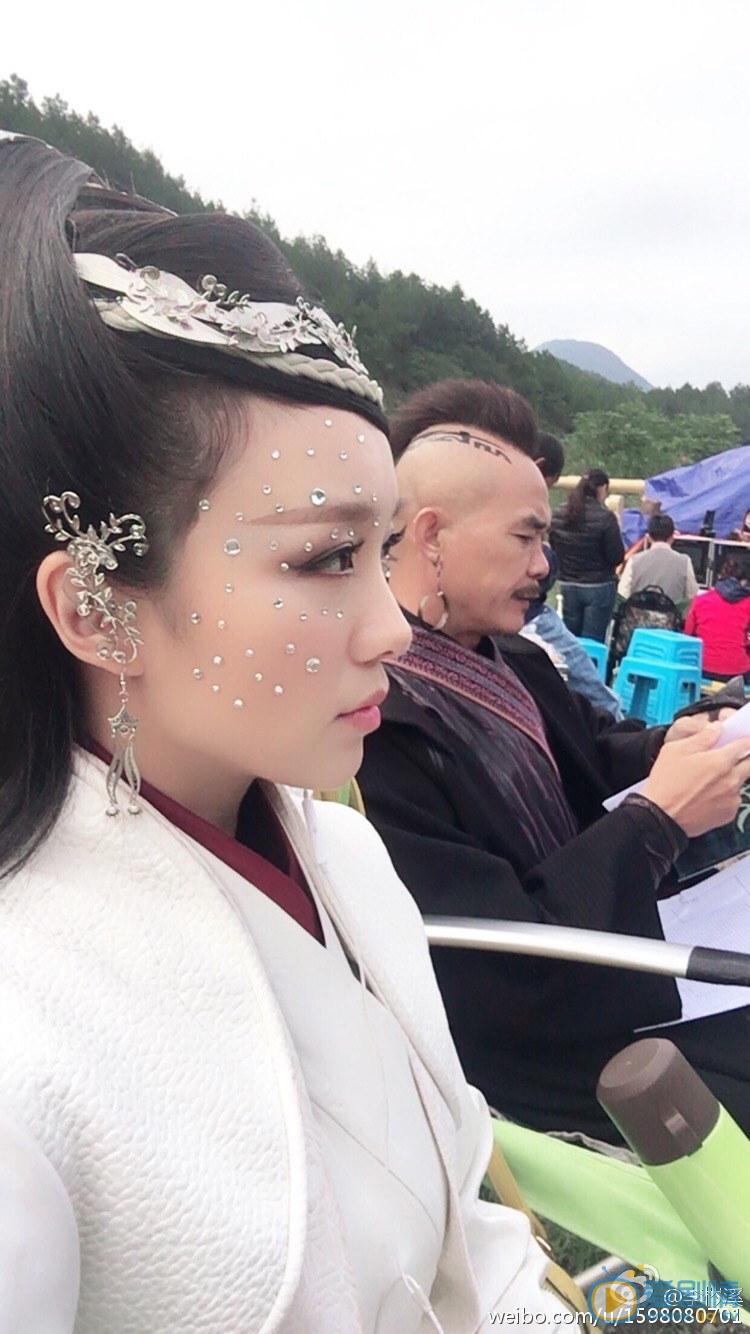 李梣溪片场照 李梣溪高清写真_李梣溪高清剧照