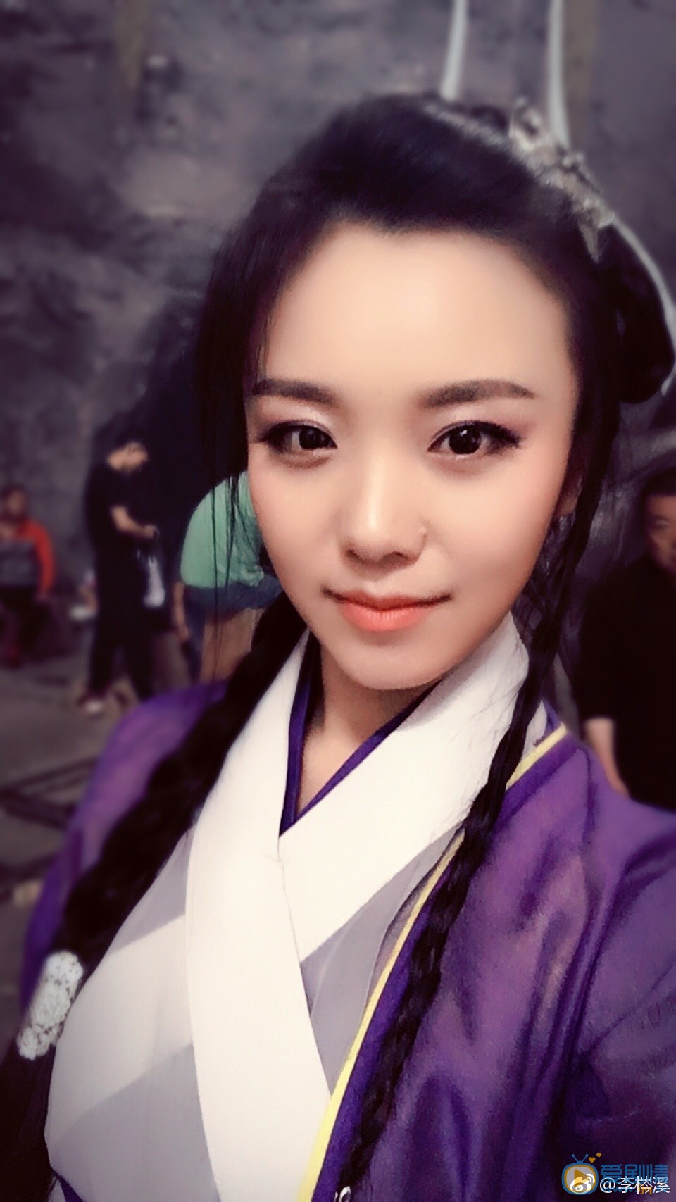 李梣溪片场照 李梣溪高清写真_李梣溪高清剧照