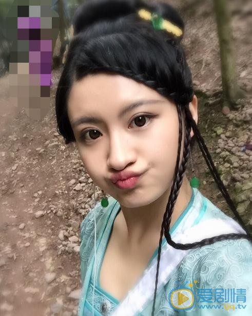 张芷然片场照 张芷然高清写真_张芷然高清剧照