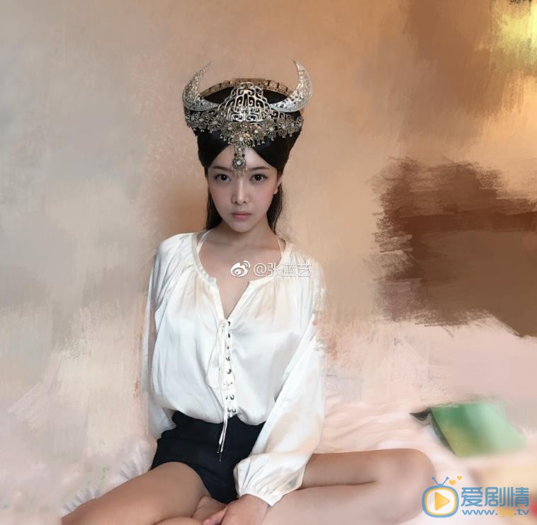 张蓝艺片场照 张蓝艺高清写真_张蓝艺高清剧照