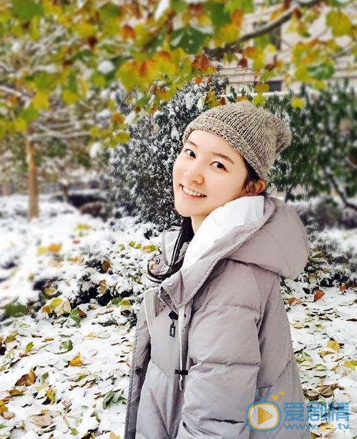 崔心心下雪照 崔心心高清写真_崔心心高清剧照
