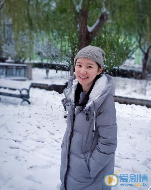 崔心心下雪照 崔心心高清写真_崔心心高清剧照