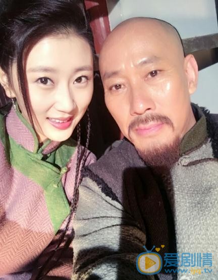 吴京安片场照写真 吴京安片场照写真