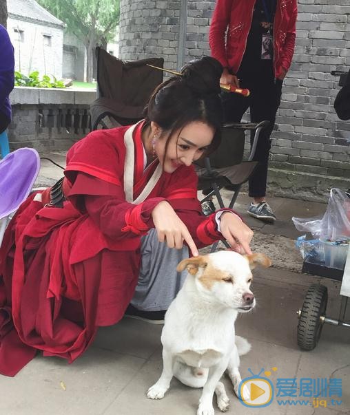 杜安琪片场照 杜安琪高清写真_杜安琪高清剧照
