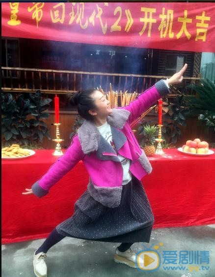 陆骏瑶片场照写真 陆骏瑶高清写真_陆骏瑶高清剧照
