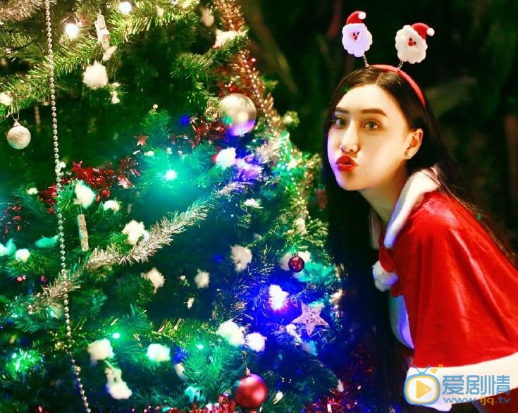 吴晴圣诞写真 吴晴高清写真_吴晴高清剧照