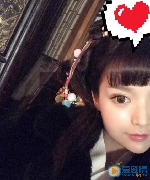 叶子淇片场照 叶子淇高清写真_叶子淇高清剧照