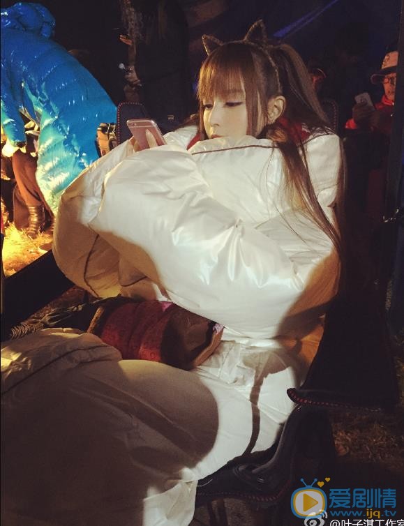 叶子淇片场照 叶子淇高清写真_叶子淇高清剧照
