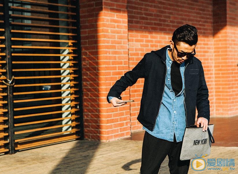 郑拓疆硬汉街拍 郑拓疆高清写真_郑拓疆高清剧照