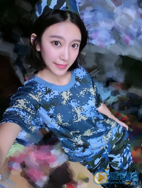 张琳艺军训照 张琳艺高清写真_张琳艺高清剧照