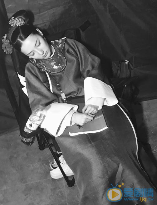 张婕婕片场照 张婕婕高清写真_张婕婕高清剧照
