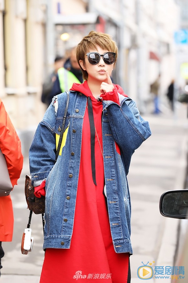 马丽时尚街拍照 马丽高清写真_马丽高清剧照