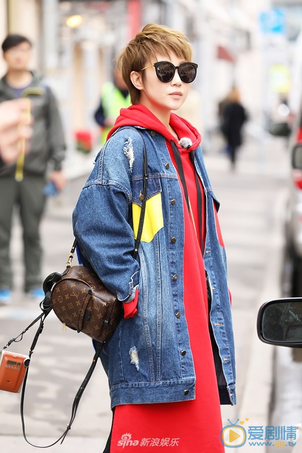 马丽时尚街拍照 马丽高清写真_马丽高清剧照