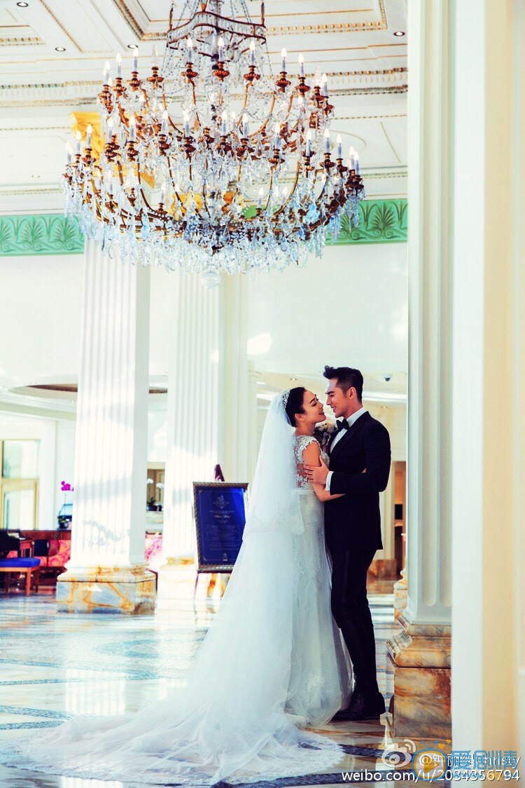 钟丽缇钟丽缇张伦硕婚纱照 钟丽缇高清写真_钟丽缇高清剧照