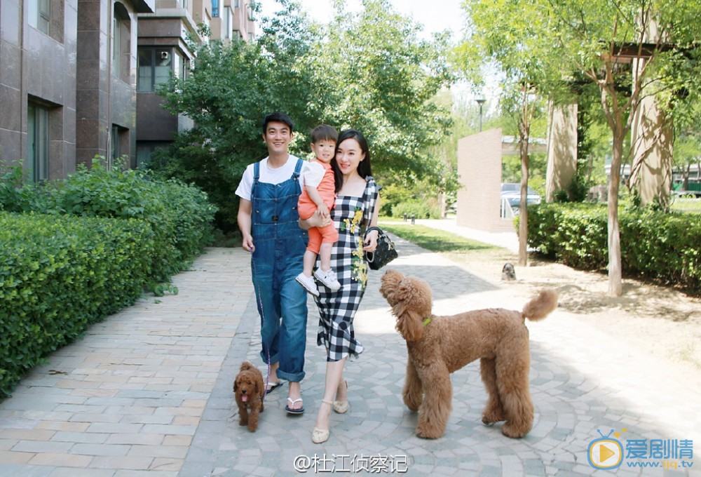 杜江和儿子嗯哼合照 杜江高清写真_杜江高清剧照