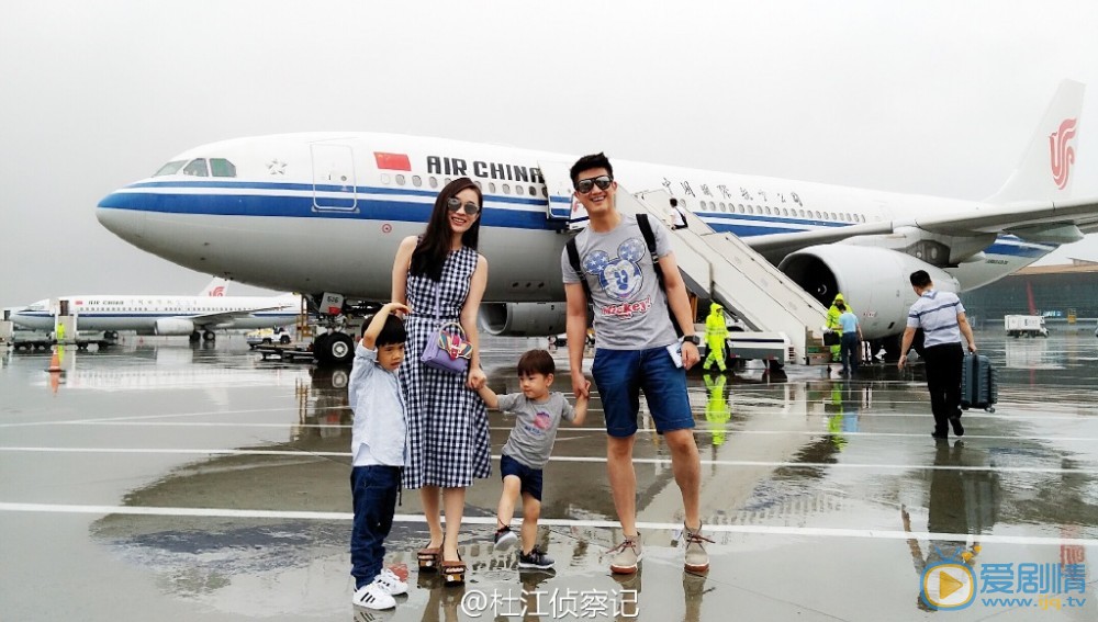 杜江和儿子嗯哼合照 杜江高清写真_杜江高清剧照