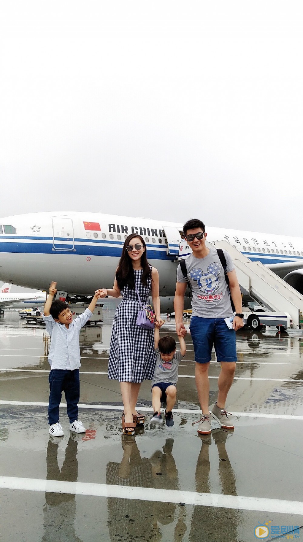 杜江和儿子嗯哼合照 杜江高清写真_杜江高清剧照