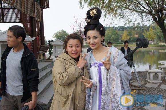 陈秀丽片场照 陈秀丽高清写真_陈秀丽高清剧照