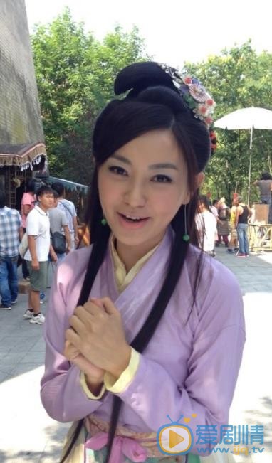 陈秀丽片场照 陈秀丽高清写真_陈秀丽高清剧照
