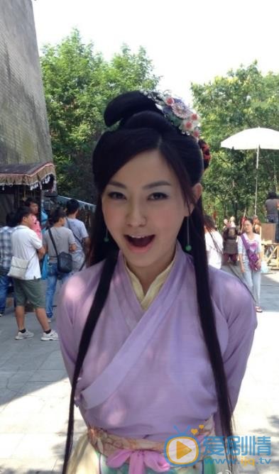 陈秀丽片场照 陈秀丽高清写真_陈秀丽高清剧照