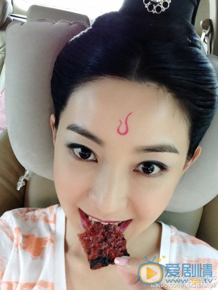 陈秀丽片场照 陈秀丽高清写真_陈秀丽高清剧照