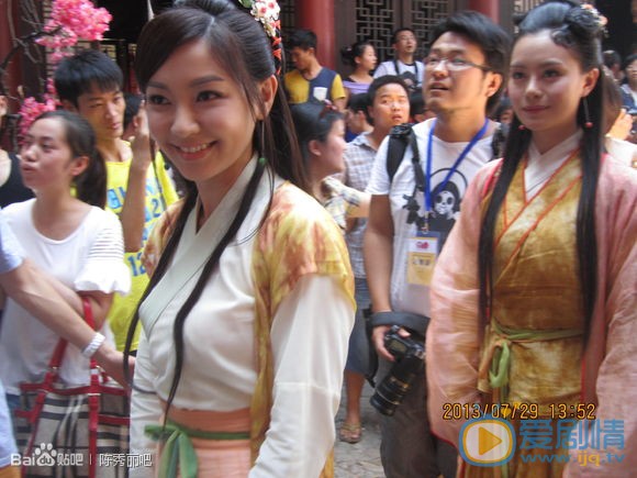 陈秀丽片场照 陈秀丽高清写真_陈秀丽高清剧照
