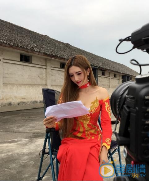 王明明片场照写真 王明明高清写真_王明明高清剧照