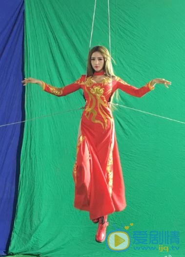 王明明片场照写真 王明明高清写真_王明明高清剧照