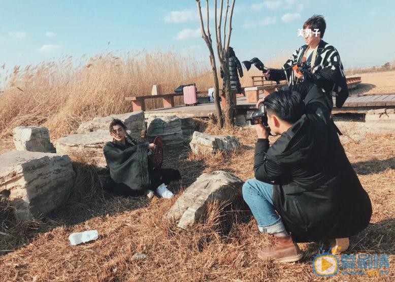 丁禹兮片场照写真 丁禹兮高清写真_丁禹兮高清剧照