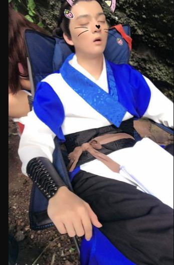 文卓片场照写真 文卓高清写真_文卓高清剧照