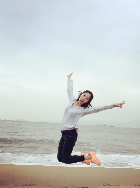 李嘉琪海边照 李嘉琪高清写真_李嘉琪高清剧照
