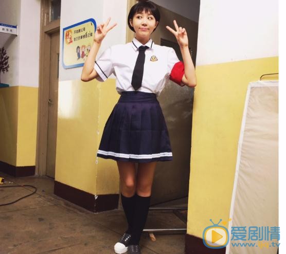 李欣燃片场照 李欣燃高清写真_李欣燃高清剧照