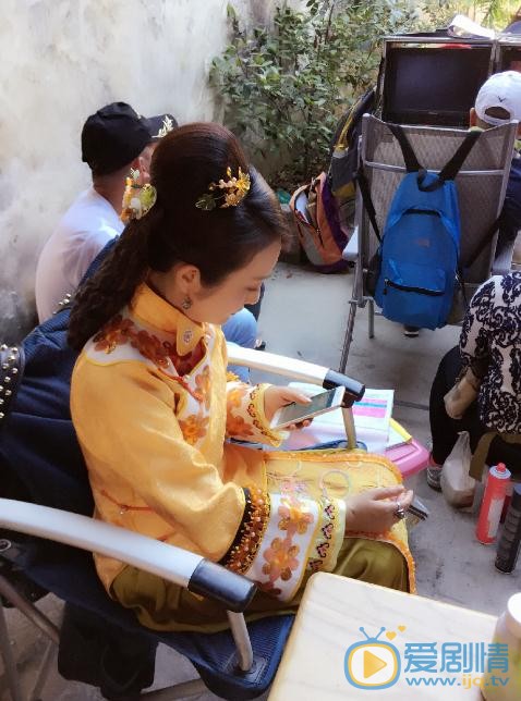 蒋林静片场照 蒋林静高清写真_蒋林静高清剧照