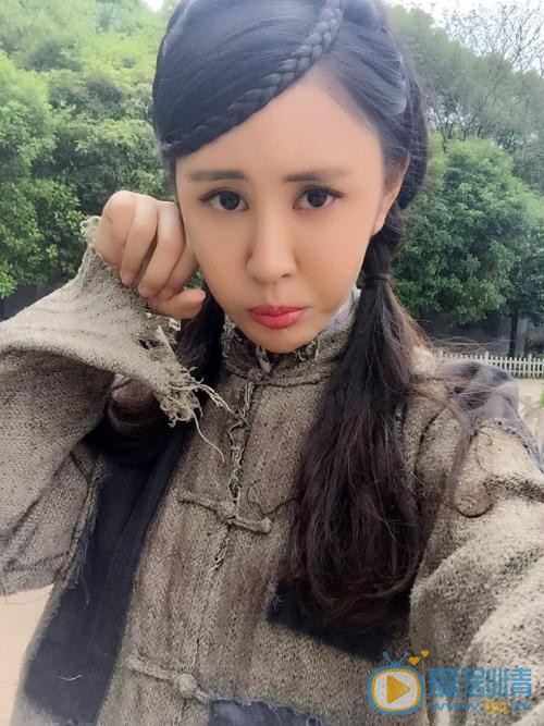 袁心冉片场照 袁心冉高清写真_袁心冉高清剧照