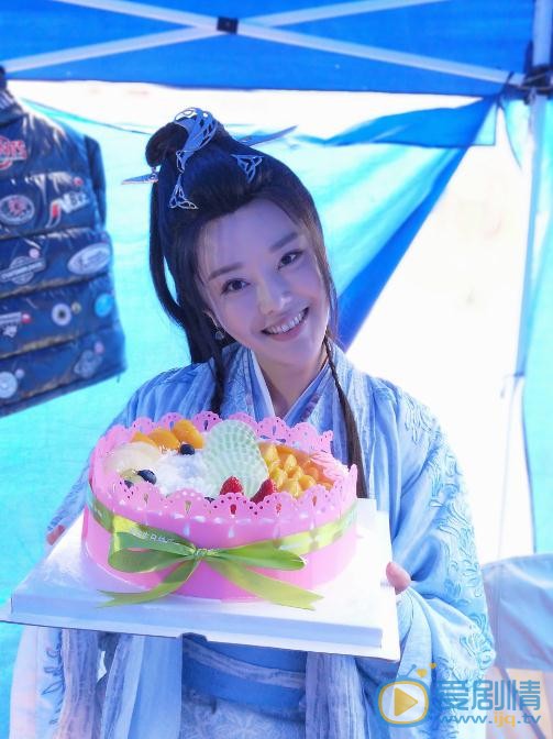 刘海蓝片场照 刘海蓝高清写真_刘海蓝高清剧照