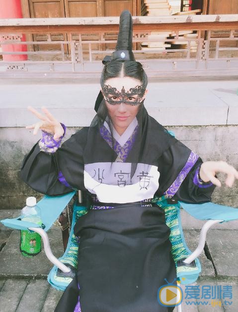 华雯片场照 华雯高清写真_华雯高清剧照