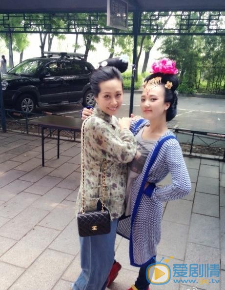 杜沁怡片场照 杜沁怡高清写真_杜沁怡高清剧照