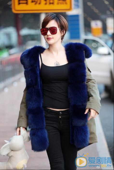 王子子时尚街拍 王子子高清写真_王子子高清剧照