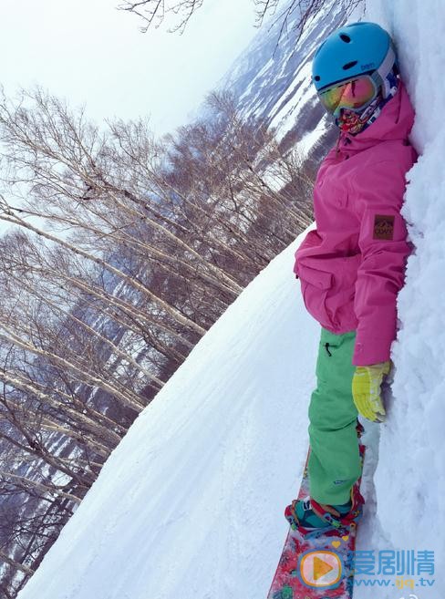 孙一奇雪地照 孙一奇高清写真_孙一奇高清剧照