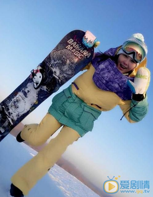 孙一奇雪地照 孙一奇高清写真_孙一奇高清剧照
