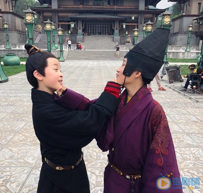 董李无忧片场照 董李无忧高清写真_董李无忧高清剧照