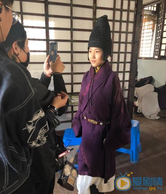 董李无忧片场照 董李无忧高清写真_董李无忧高清剧照
