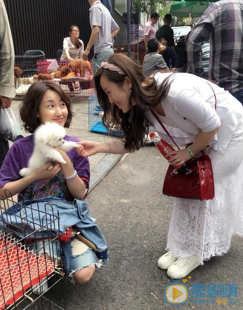 尹馨梓片场照 尹馨梓高清写真_尹馨梓高清剧照