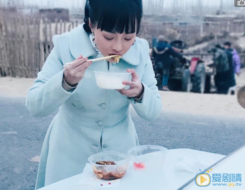 韩一菲片场照 韩一菲高清写真_韩一菲高清剧照